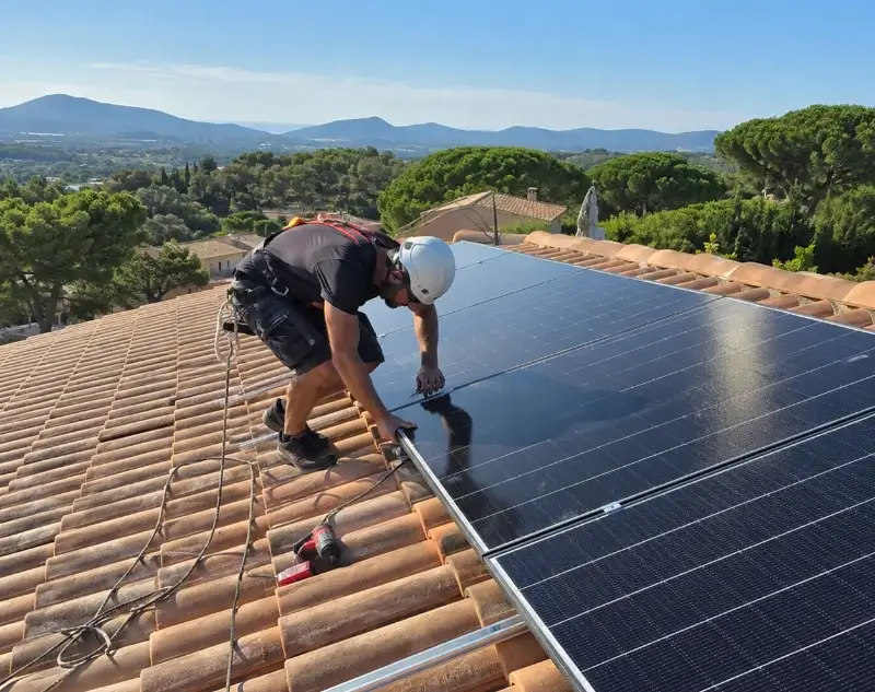 Installateur panneaux solaires Saint-Andiol — pose photovoltaïque sur toiture