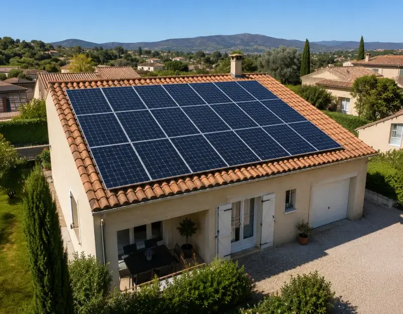 Prime à l'autoconsommation panneaux solaires Saint-Andiol — aide financière de l'État